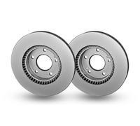 2x Front Brake Disc For Hyundai I30 Estate ix20 Tucson Kia HELLA 8DD 355 120-141