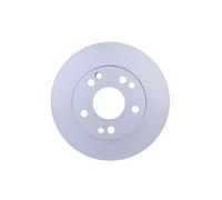 2x Front Brake Disc Solid Fits Mercedes 190 Evobus Amc HELLA 8DD 355 100-741