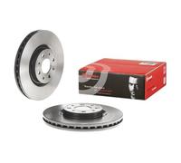 FIAT STILO Hatchback Brembo Coated Brake Discs Front 2001-2010 Pair