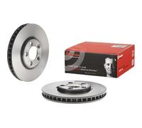 09.7910.11 Front Brake Discs 2 Pieces Pair 300mm Diameter Vented Braking Brembo