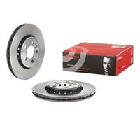 2x Front Brake Discs and Front Brake Pad Set Fits MG Rover BREMBO