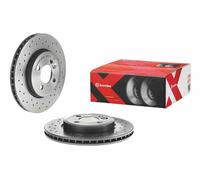 2x BREMBO 09.A761.1X Brake Disc Front Fits Mini Mini Mini Clubman Mini Clubvan