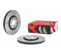 1X Brake disc BREMBO 9.A185.1X for CITROEN DS5 2 2011-2015