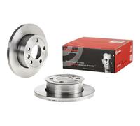 2x Front Brake Discs and Front Brake Pad Set Fits VW BREMBO