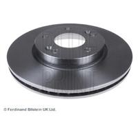 2X FRONT BRAKE DISCS BLUE PRINT ADG043193 FITS HYUNDAI