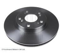 2X FRONT BRAKE DISCS BLUE PRINT ADH24373 FITS HONDA