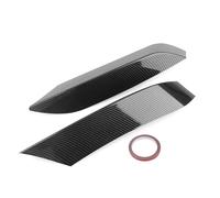 2x Front Bumper Air Vent Splitter Trim For B&MW F80 M3 F82 F83 M4 2014-2019 Intake Frame Upper Side Spoiler Cover Canard Brow PYPFQUMQGR(Carbon Fiber Look)