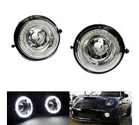 2x Front Bumper LED Angel Eyes Halo Ring Daytime Running Lamp DRL Fog Light Kit For Cooper R56 Clubman R55 R57 R58 Countryman R60 Paceman R61