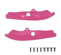 2x Front Bumper Lip Shovel Protector Strip For Dodge For Challenger RT/Scat Pack 2015-2020 Diffuser Spoiler Splitter Guard Front Bumper Splitter(Pink)