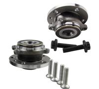 2x Front Hub Wheel Bearing Kit For Audi A1 A3 Q3 VW Caddy 1T0498621 4-Hole