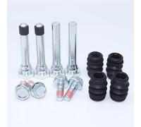 2X Front/Rear Brake Caliper Slider Guide Pins Bolt Kit HEX Head 69MM For Ford Fiesta For Suzuki Swift SX4 For Nissan For Subaru For Mazda Disc Housing Rubber Bellows Sleeve Bushing Boot Seal 113-1473X