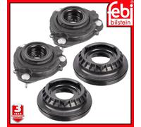2x Front Strut Mounts With Bearings Febi 19938 For Ford Mondeo 1122893 4386426