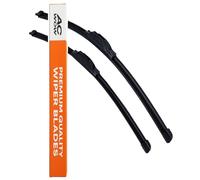 2x Front Windscreen Wiper Blades for Infinity Q50 / Q60 / QX60 2013 2014 2015 2016 2017 2018 2019 2020 2021 2022 2023 2024 Windshield Wipers Exact Match Replacement Set