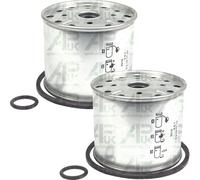 2x Fuel Filter Elements Replacement for Ferguson FE35 TEF20 TO35 David Brown 30D 50D Tractor