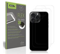 2x Full Cover matte Film for Apple iPhone 15 Pro Max Rückseite Screen Protector