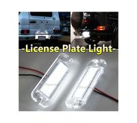 2X Full LED License Plate Light For Mercedes Benz G-Class W463 G500 G550