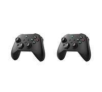 2X G6 Bluetooth Game Controller for IOS/Android Gamepad for PC Hall Rocker Six-Axis Dual Vibration Joystick for Switch B Black