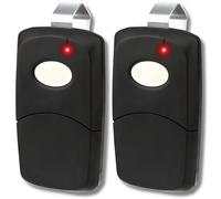 Garage Stop 2X Garage Door Opener Remote for Linear Multi-Code 3089 308911 MCS308911, 1089, 3070, 3060, 10 dip Switch Gate Opener Remote 300MHz, Garage Clicker Replacement (Black)