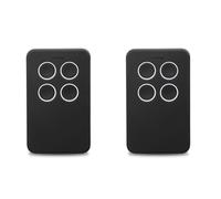 2X Garage Door Remote Control 433.92Mhz Gate Control Rolling Code Remote Control Garage Command Opener Black&white