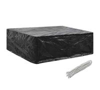 2x Garden Patio Outdoor Backyard Protective Furniture Covers 8 Eyelets vidaXL