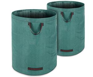 2x Garden Waste Bag 280 Litres - Each max 50kg - Each 3 Carrying Handles