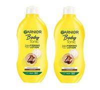 2x Garnier Body Tonic - firming & hydrating body lotion 400ml