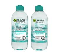 2x Garnier Hyaluronic Aloe Water Micellar Cleansing Water -Dehydrated Skin 400ml