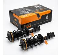 2x Gas Complete Strut Assembly Front for Fiat 500X 2WD 2014-> 1.3D MULTIJET-2018
