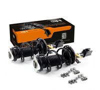 2x Gas Complete Struts Assembly Front for RENAULT CLIO III 1.2 from 2010-
