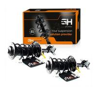 2x Gas Complete Struts Assembly Front for Saab 9-3 2.2 TiD, 2.8 V6 Turbo