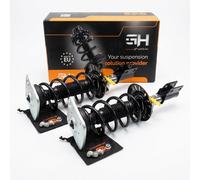 2x Gas Complete Suspension Strut Assembly Front Right+Left GH-353709C01