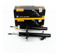 2x Gas Shock Absorbers Front for CITROËN C1, PEUGEOT 107/108, TOYOTA AYGO