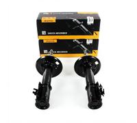 2x Gas Shock Absorbers Front for Toyota Yaris 2005- Daihatsu Charade 2011-