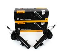 2x Gas Shock Absorbers Front Right and Left for PEUGEOT 207 02.2006-> 51MM