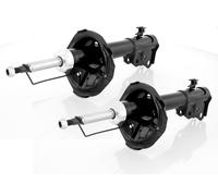 2x Gas Shock Absorbers Front Right and Left for TOYOTA YARIS VARSO 08.1999->