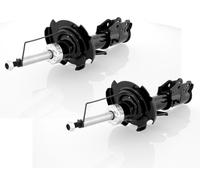 2x Gas Shock Absorbers Front Right Left for FORD FIESTA VI 2008->, MAZDA 2 (DE)