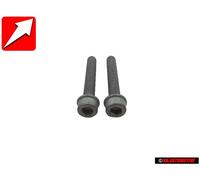 2x Genuine Audi Socket Head Bolt With Inner Multi Point Head - N 91058802
