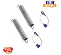 2X GENUINE BLOMBERG LDV42244 DISHWASHER DOOR HINGE SPRING & ROPES STRINGS CABLES