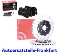 2x Genuine Brembo Front Brake Discs + Pads Astra J GTC 2.0 (08) 280BHP