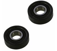 2X GENUINE CANDY EVOC TUMBLE DRYER DRUM SUPPORT WHEEL BEARINGS GCC, GOC, GOD