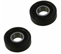 2X GENUINE CANDY GCC GOC GOD TUMBLE DRYER DRUM SUPPORT WHEEL BEARINGS