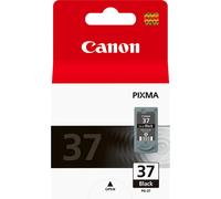 2x Genuine Canon 37 PG-37 Black FINE Ink Cartridges For PIXMA Printers inc VAT