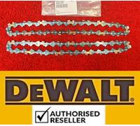 2X Genuine DeWALT N603750 Chainsaw chain 8" 20cm 18v FOR DCMPS567 GKC1820L20