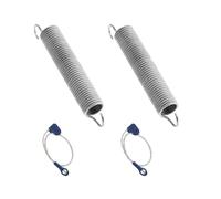 2x Genuine Dishwasher Door Hinge Spring & ROPE Compatible With Beko