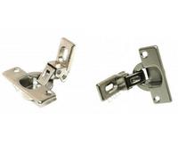2x Genuine Electrolux Integrated Washing Machine Cupboard Door Hinge 1245378003