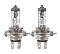 2x Genuine Lucas Headlight Headlamp Bulb 12V Volt 55W Watt P43T Base LLB472