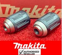 2X Genuine Makita Keyless Drill Chuck 13 Suitable DDF484 DDF485 DHP446 DHP456