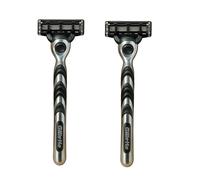 2x Gillette Mach3 Razor Precision Shave with Comfort Grip Handle
