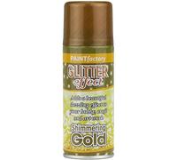 2x Glitter Gold Effect Spray Paint Decorative Creative Art Crafts Frames Hobby