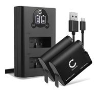 2x GoPro AHDBT-1301 Battery 1900mAh + Dual Charger